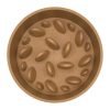 MP-71002 ΠΙΑΤΟ BAMBOO SLOW FEEDER ΚΑΦΕ 21cm / 1430ml